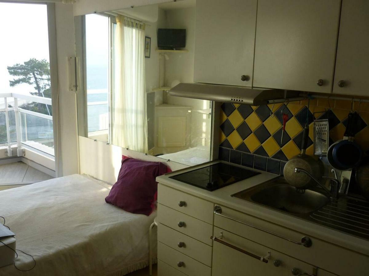 Apartamento Studio Avec Balcon Sur Plage Pereire Pleine Vue Mer Arcachón Exterior foto